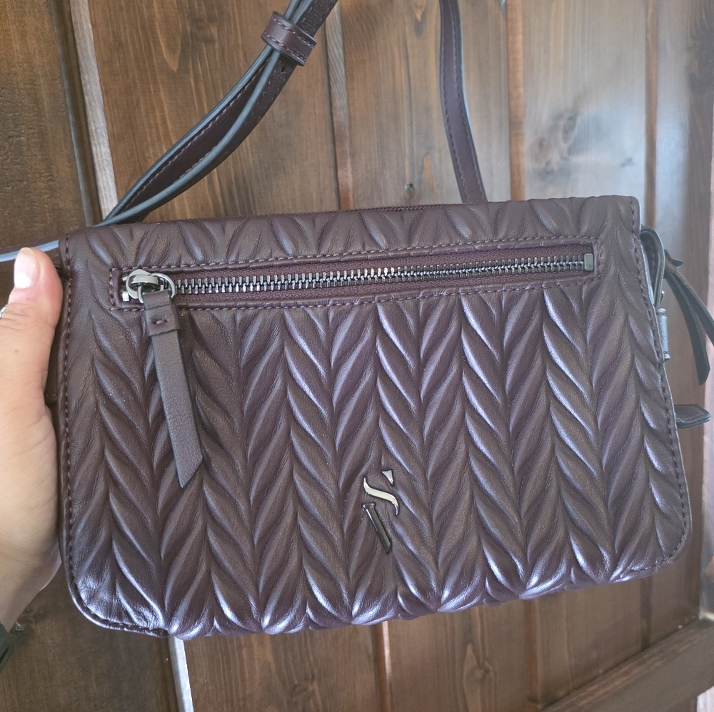 Elegant Brown Quilted Women's Bag